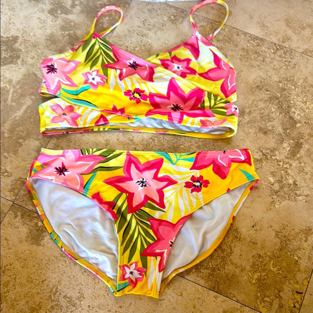 Tropical Floral Bikini Set